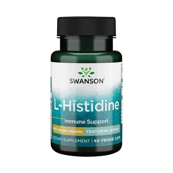 AjiPure L-histydyna 500 mg 60 kaps. Swanson