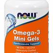 Omega-3 Mini Gels - NOW Foods