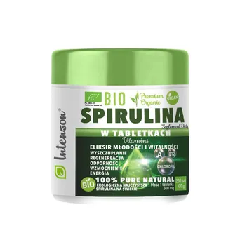 Intenson Spirulina Bio w tabletkach 100g