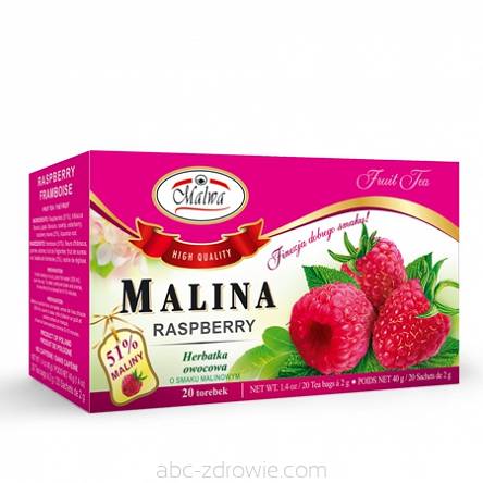 Herbata malinowa MALWA 20*2g 