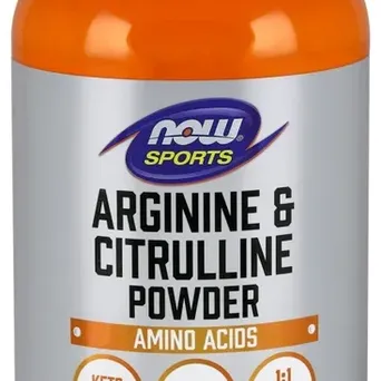 Arginine i Citrulline - Now Foods 340g