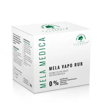 Mela Medica Mela Vapo Rub - kosmetyczna maść rozgrzewająca 50g MELALEUCA
