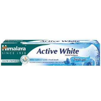 Żel do mycia zębów Active White Herbal Toothpaste fresh gel 75 ml HIMALAYA