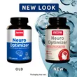 zmiana opakowania Neuro Optimizer - Wsparcie zdrowia i funkcji mózgu 120 kaps. Jarrow Formulas