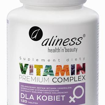Aliness Premium Vitamin Complex dla kobiet 120 tabl.