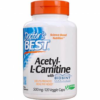 Acetyl L-Carnitine  z  Biosint Carnitines, 500mg 120 vcaps