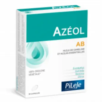 Azeol AB na infekcje Pileje 30 kapsułek