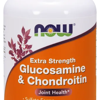 Glukozamina i Chondroityna-Extra Siła-Now Foods, 60 tabletek