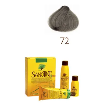 Sanotint farba do włosów Świetlisty Popielaty Ciemny brąz-72
