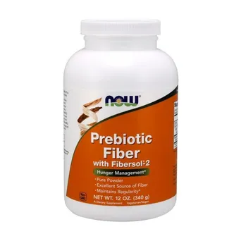 Błonnik prebiotyczny - Prebiotic Fiber with Fibersol-2 340 g NOW Foods
