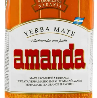 Yerba Mate AMANDA 0,5kg pomarańczowa