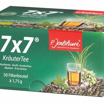 Herbata ziołowa odkwaszająca 7X7 Dr Peter Jentschura 50 sasz.