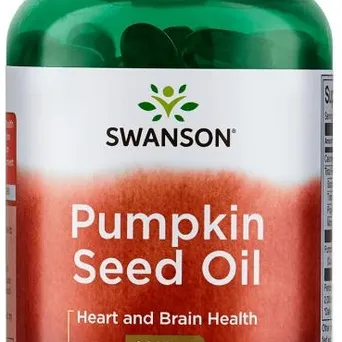 Pumpkin Seed Oil, 1000mg - 100 kapsułki żelowe SWANSON