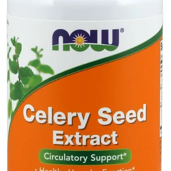 Celery Seed Extract - 60 vkaps. NOW Foods