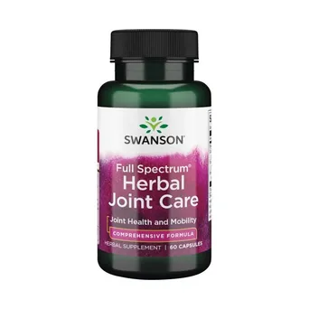 Full Spectrum Herbal Joint Care - Wsparcie zdrowia stawów Swanson 60 kaps.