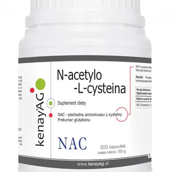 NAC N-acetylo-L-cysteina 150 mg 300 kaps Kenayag