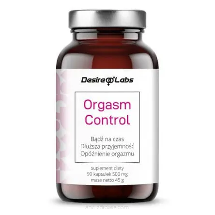 Orgasm control, tabletki na potencję,Desire Labs,  90 kaps.