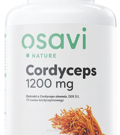 Cordyceps, 1200mg - 120 vegan kaps. Osavi