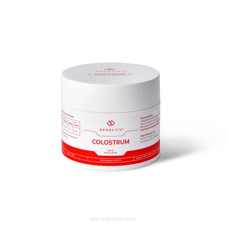Colostrum proszek puszka 45g - bioaktywny liofilizat 2h GENACTIV