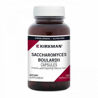 Kirkman Probiotyk Saccharomyces Boulardii 100 kaps.