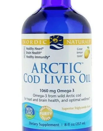 Arctic Cod Liver Oil, 1060mg Lemon - 237 ml.