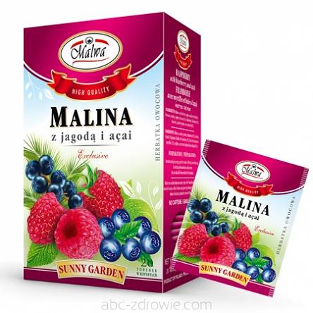 Herbata malina + jagoda i acai 20*2g MALWA