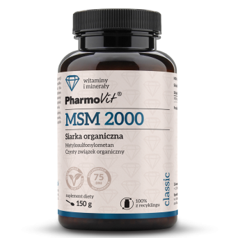 MSM 2000 Siarka organiczna 150 g Pharmovit