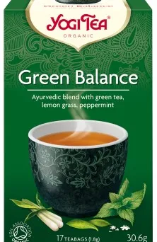 Yogi tea ,zielona herbata Green Balance 17x1,8G