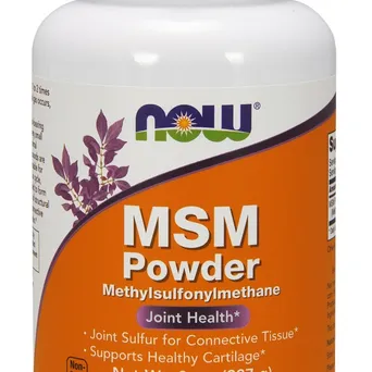 MSM Methylsulphonylmethane, proszek - 227g Now Foods