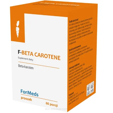 F -Beta Caroten w proszku Formeds 60 porcji