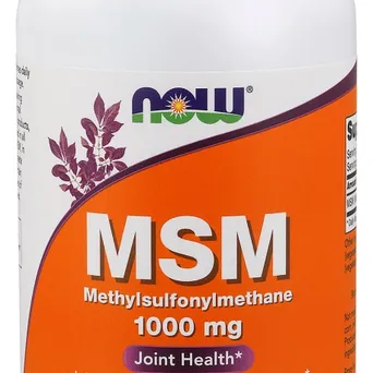 MSM Methylsulphonylmethane, 1000mg Now Foods- 240 kaps