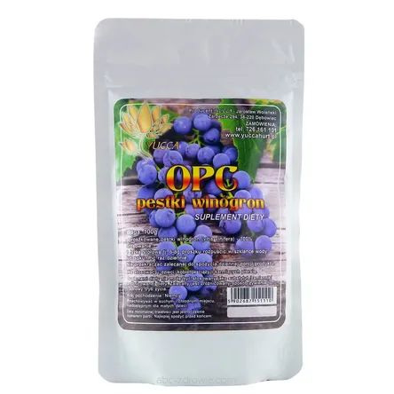 OPC - pestki winogron mielone PROHERBIS 100g