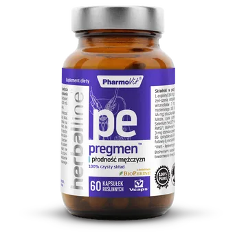 Pregmen™ płodność mężczyzn 60 kaps Vkaps.® | Herballine™ Pharmovit Pharmovit