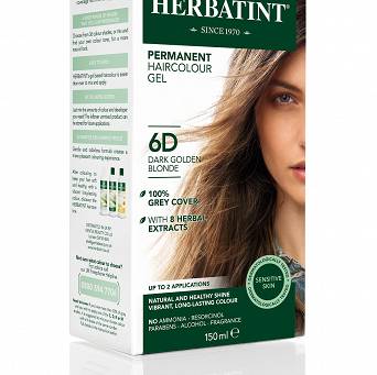 Herbatint-farba do włosów- 6D-CIEMNY ZŁOTY BLOND