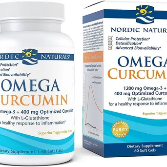 Omega Curcumin, 1200mg - 60 softgels