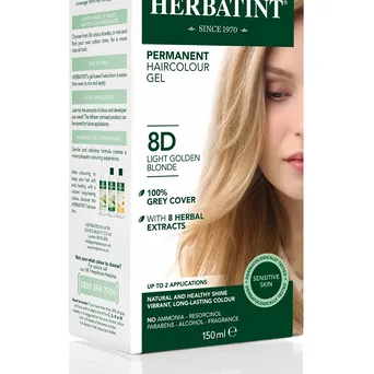 Herbatint-farba do włosów- 8D-JASNY ZŁOTY BLOND