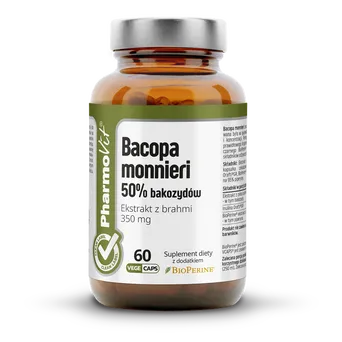 Bacopa monnieri 50% bakozydów 60 kaps  Pharmovit