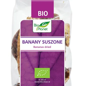Banany suszone BIO 150g Bio Planet