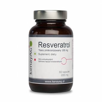 Resveratrol  zmikronizowany 100 mg  60Kaps.KENAYAG