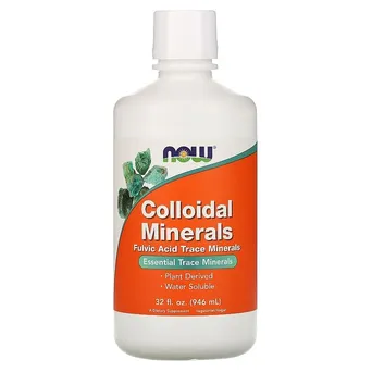 Colloidal Minerals - Minerały koloidalne 946 ml NOW Foods