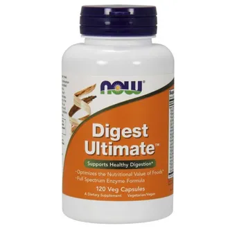 Digest Ultimate - Enzymy Trawienne 120 kaps. NOW Foods