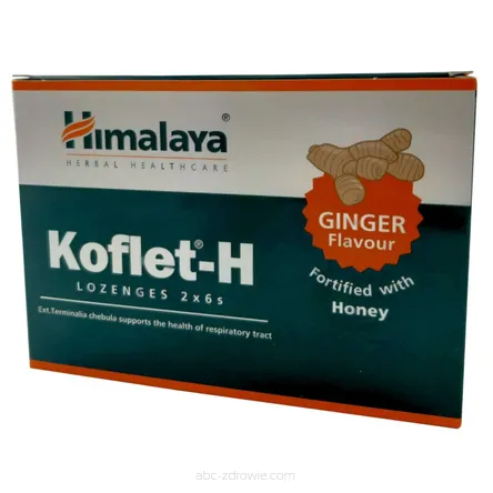 Koflet-H Tabletki Do Ssania Imbir Himalaya 
