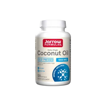 BIO Coconut Oil Extra Virgin - Olej Kokosowy 1000 mg 120 kaps. Jarrow Formulas