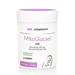 MitoGlucan beta-glukan i koenzym Q10 60 kaps.