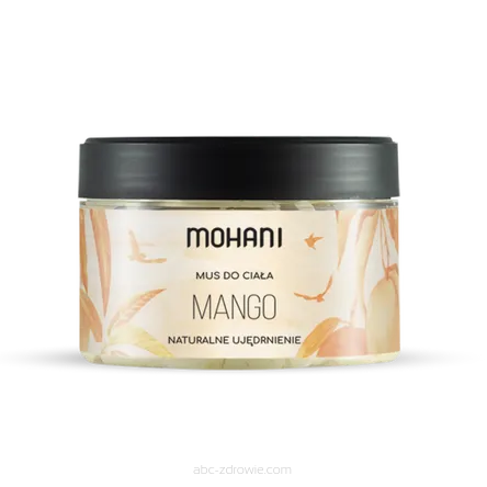 Ujędrniający mus mango Mohani do ciała 200 ml