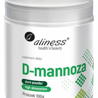 D-mannoza proszek Aliness 100 g, na infekcje dróg moczowych 