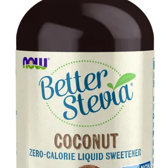 Better Stewia w płynie, Coconut - 59 ml. Now Foods