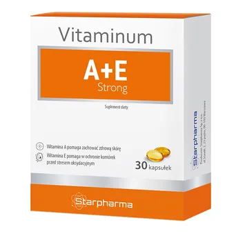 Vitaminum A+E Strong 30kaps. STARPHARMA