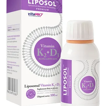 Liposomalna Witamina K2 + D3- Liposol-100ml