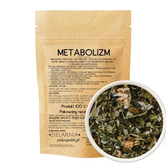 Metabolizm- herbatka ziołowa 100g  Peresa